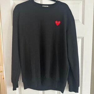 COMME des GARCONS PLAY Men's Crew Neck Pullover